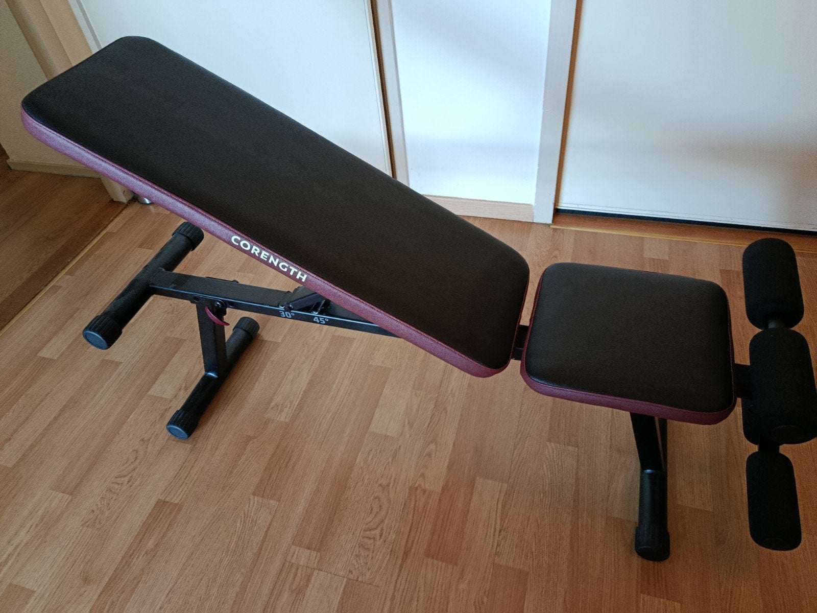 Corength Fitnessbank 500 Fold - Verstelbaar en Opvouwbaar, Ophalen, Zo goed als nieuw, Buik, Fitnessbank
