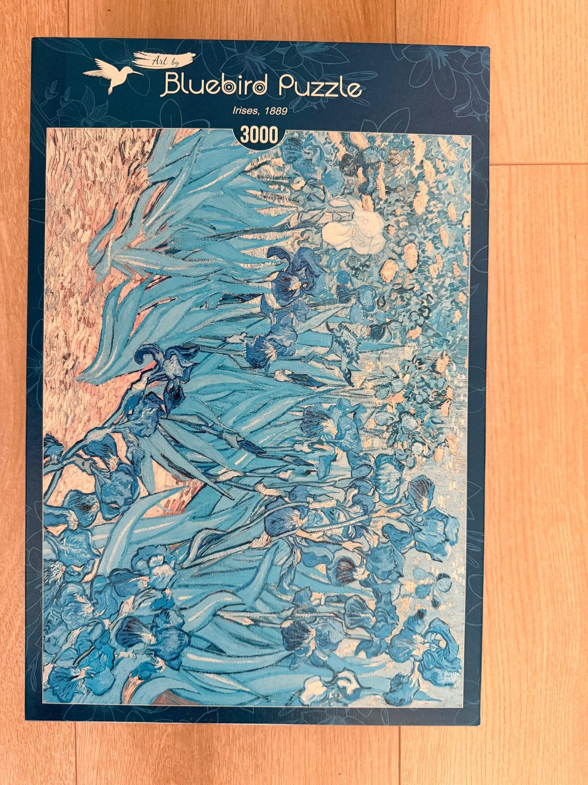 Bluebird Puzzle 3000 stukjes – Irises, 1889 – Van Gogh, Ophalen of Verzenden, Meer dan 1500 stukjes, Nieuw