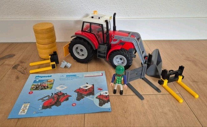 Playmobil country tractor 6867, Kinderen en Baby's, Speelgoed | Playmobil, Ophalen, Complete set, Voertuig, Zo goed als nieuw