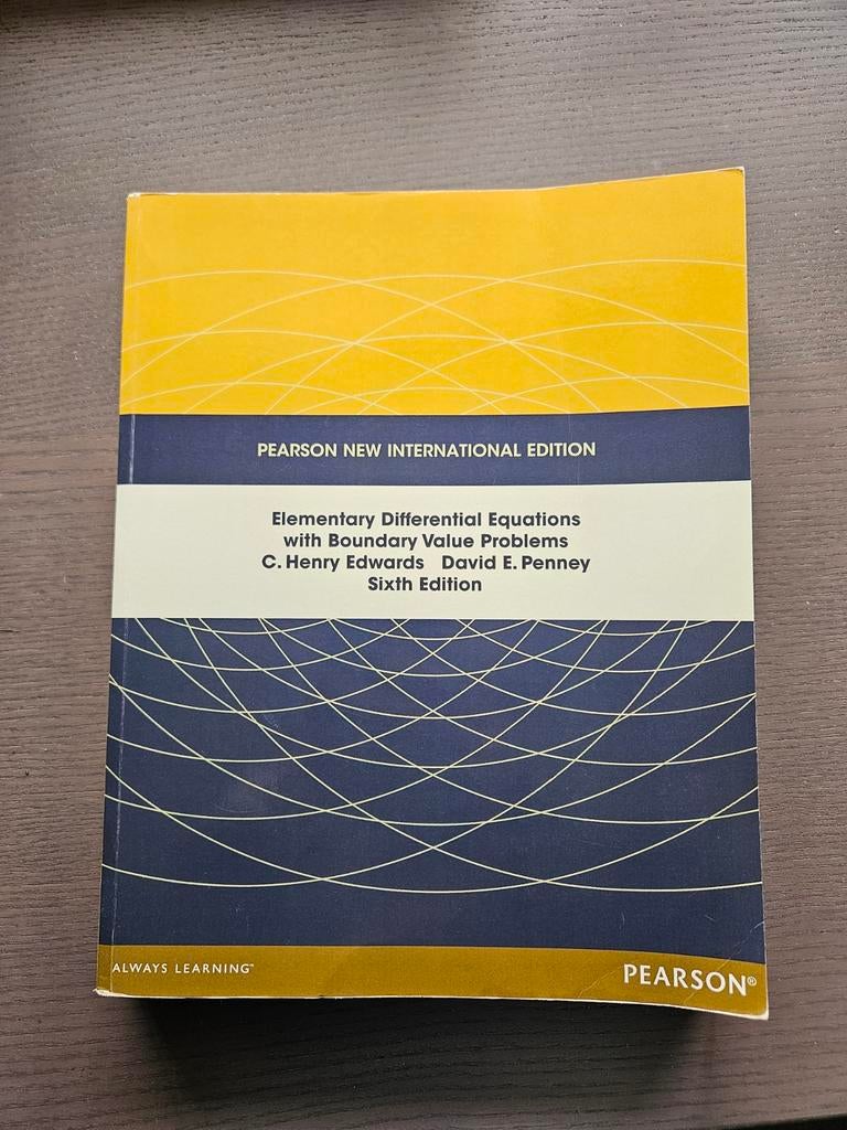 Elementary Differential Equations, Gelezen, Ophalen of Verzenden, WO, C. Henry Edwards, David E. Penney