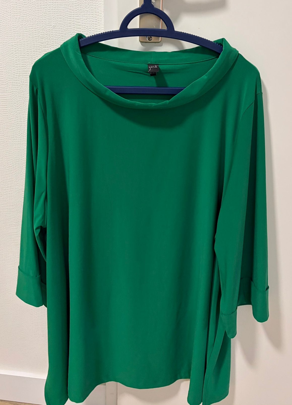 Yoek shirt - maat 50/52 - z.g.a.n., Ophalen, Zo goed als nieuw, Groen, Shirt of Top
