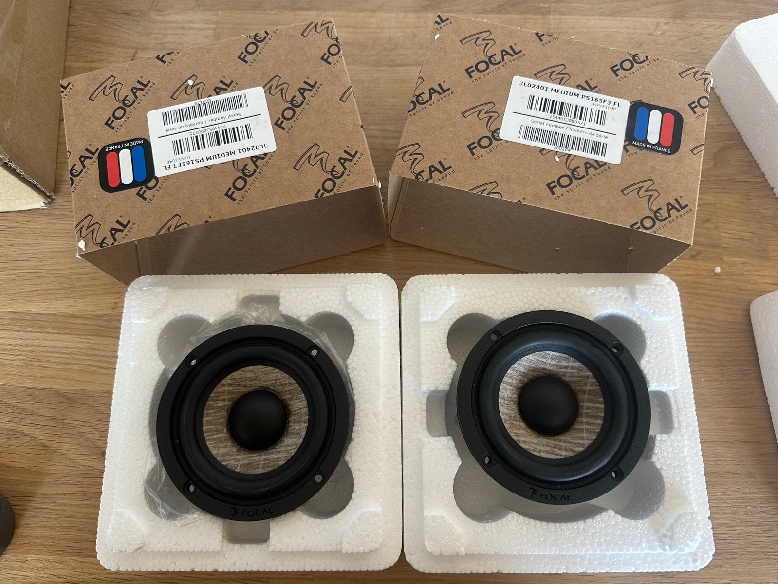 Focal Mid Range 80mm ps165f3 (twee stuks), Ophalen of Verzenden, Nieuw
