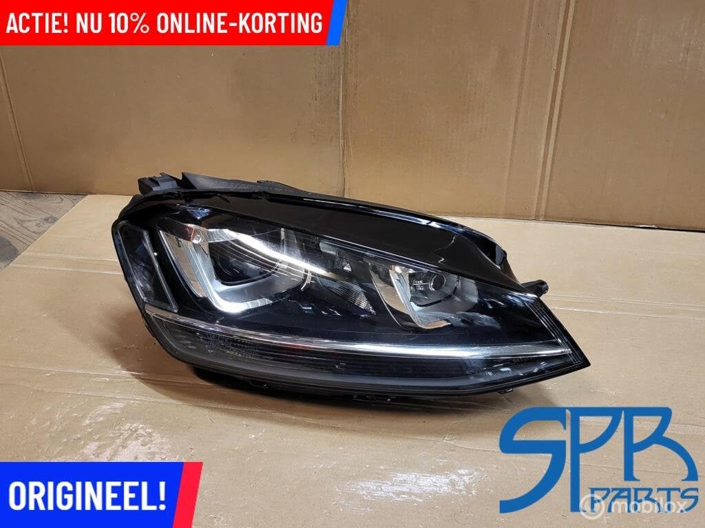 Vw GOLF 7 VII XENON RECHTER KOPLAMP RECHTS 5G1941032 COMPLEE