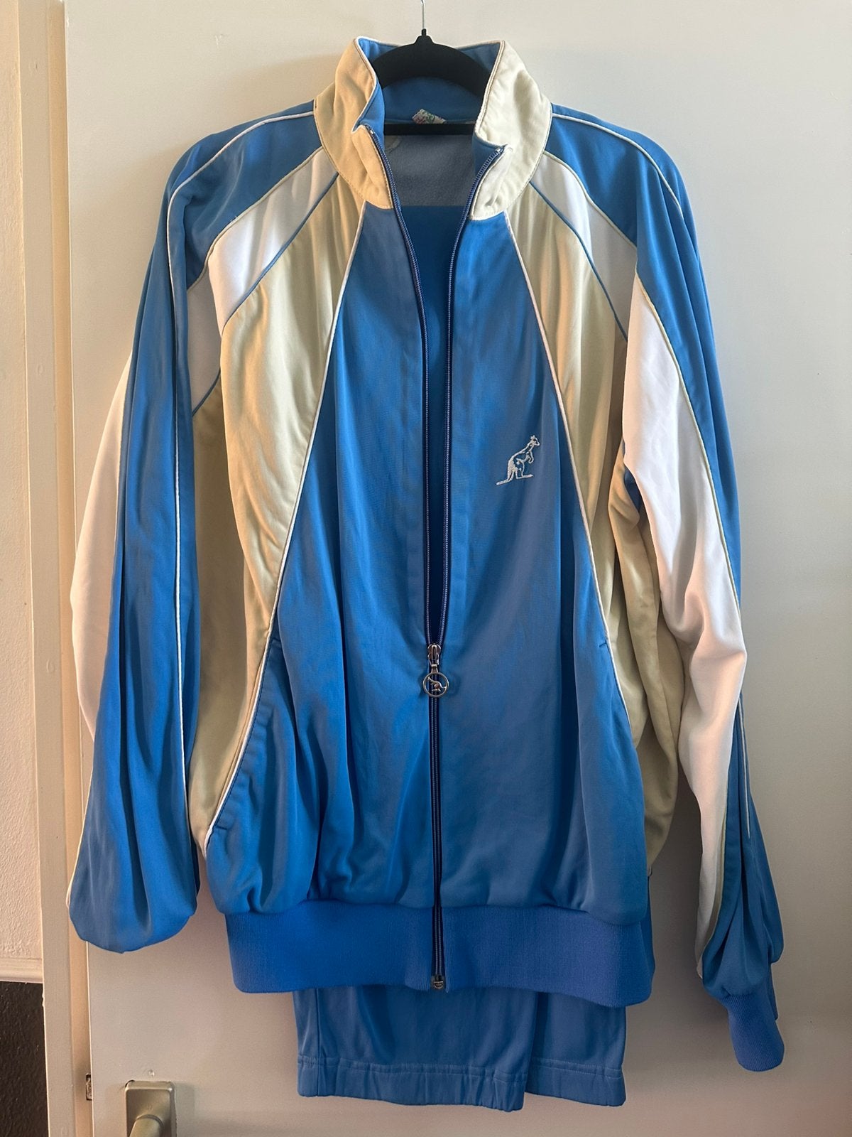 Oldschool australian pak, Kleding | Heren, Ophalen, Zo goed als nieuw, Maat 52/54 (L), Blauw