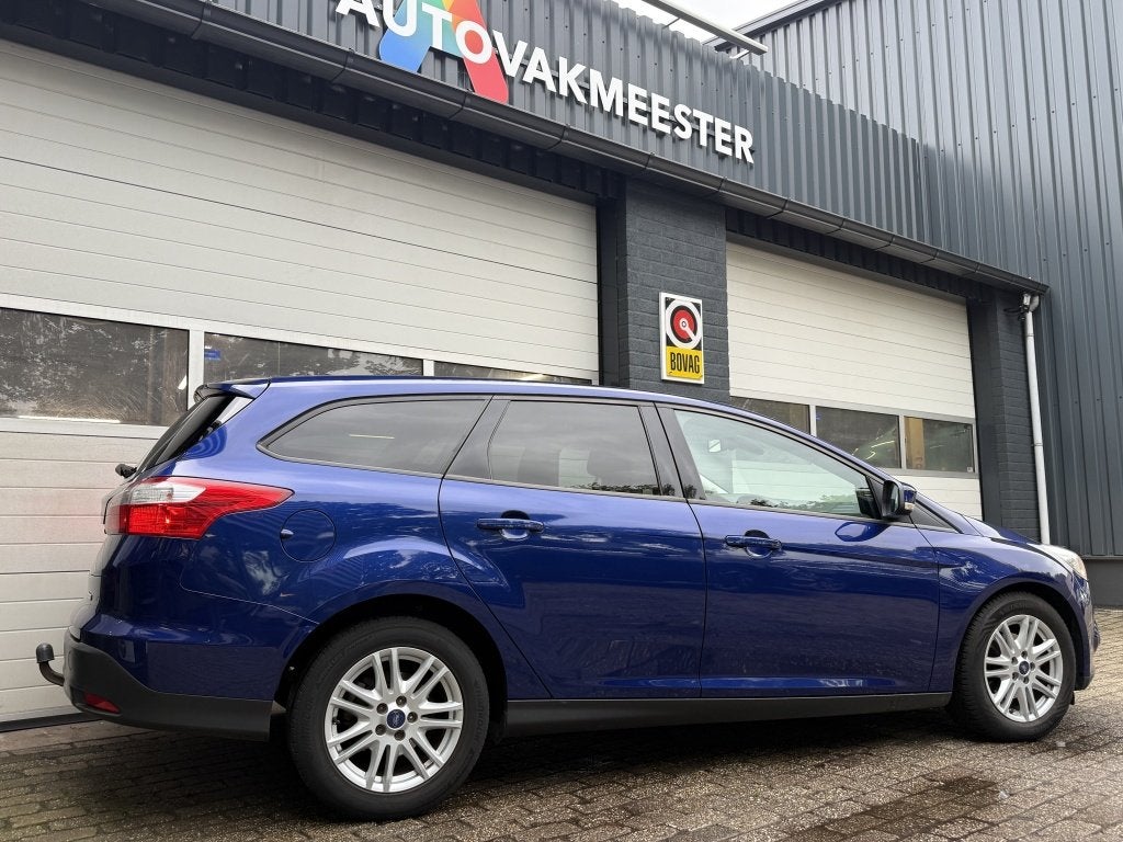 Ford Focus Wagon 1.0 EcoB. Edit. Plus, Euro 5, 125 pk, Gebruikt, Blauw