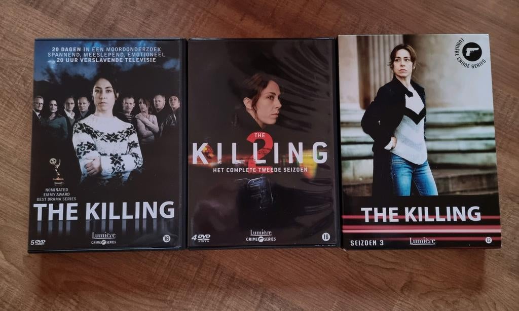 The killing seizoen 1, 2 en 3, Cd's en Dvd's, Vanaf 12 jaar, Ophalen of Verzenden, Zo goed als nieuw, Thriller