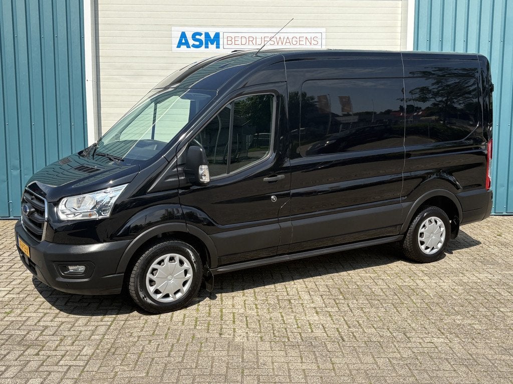 Ford Transit 310 2.0 130Pk TDCI L2H2 Trend / Cruise / Airco, Auto's, 15 km/l, Euro 6, 4 cilinders, Zwart