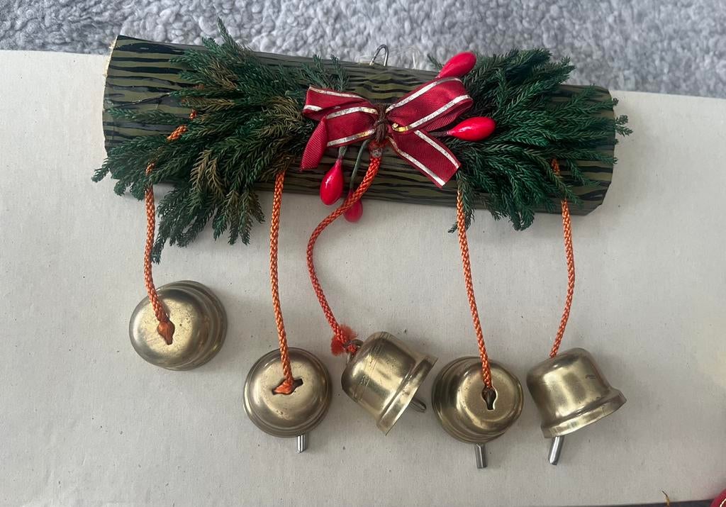 kerstdecoratie klokjes, Diversen, Kerst, Ophalen of Verzenden, Zo goed als nieuw