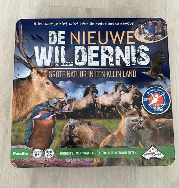 Bordspel de Nieuwe Wildernis, Hobby en Vrije tijd, Gezelschapsspellen | Bordspellen, Ophalen of Verzenden, Zo goed als nieuw