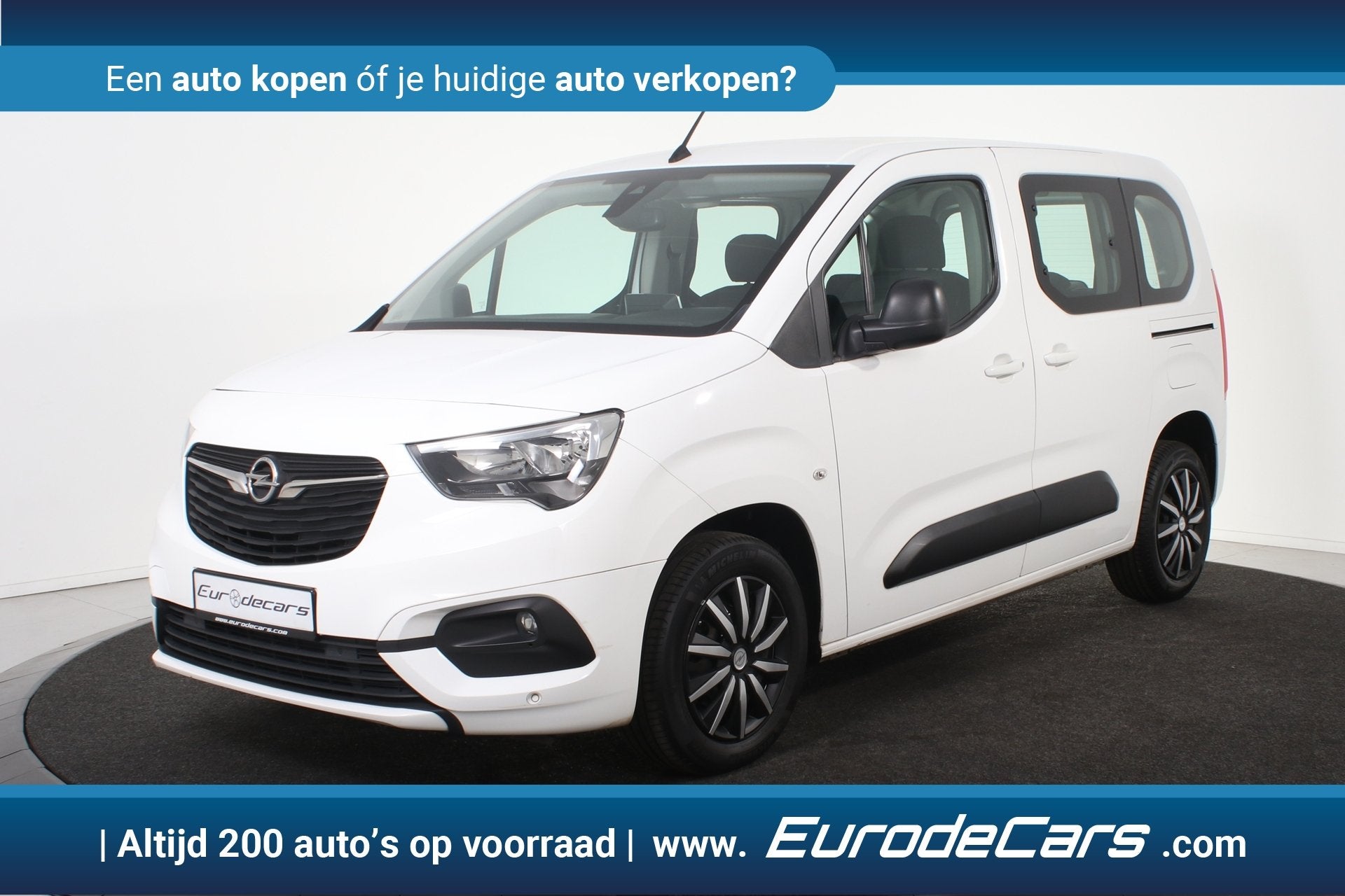 Opel Combo Life *1ste Eigenaar*Climate Control*Navigatie*Car, Auto's, Opel, Stof, Gebruikt, 1199 cc, Wit