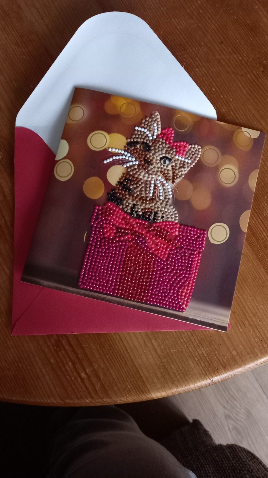 Kaart en envelop.
Diamond painting.
Kat., Ophalen of Verzenden, Nieuw, Dieren