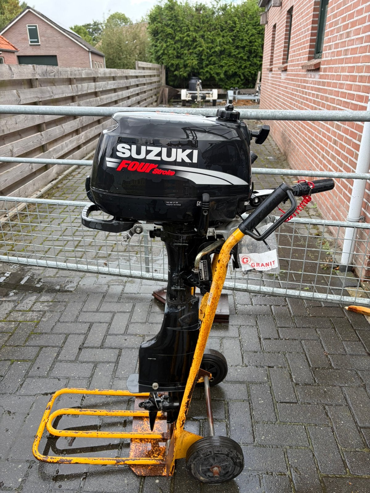 Suzuki 6pk 4takt op afstandsbediening, Ophalen, Gebruikt, 5 tot 10 pk, Viertaktmotor