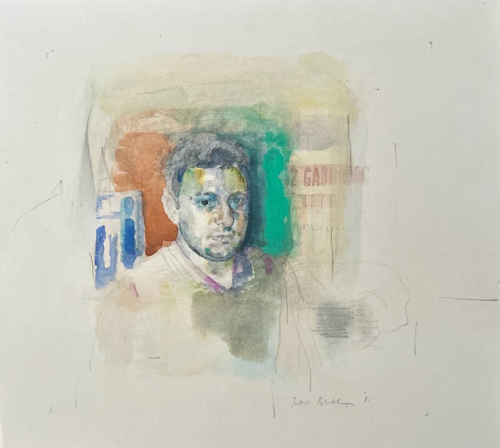 Aquarel Peter Bartels, Antiek en Kunst, Verzenden