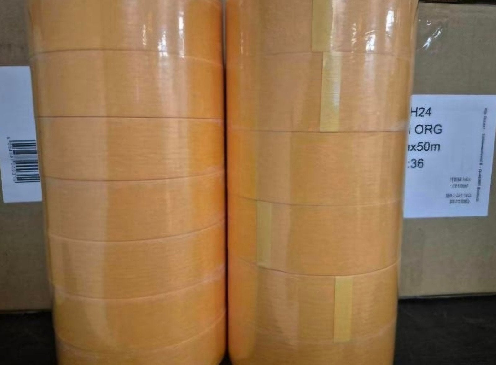 Schilder Tape Kip 24mm, 30mm 36mm per rol of per doos., Ophalen of Verzenden