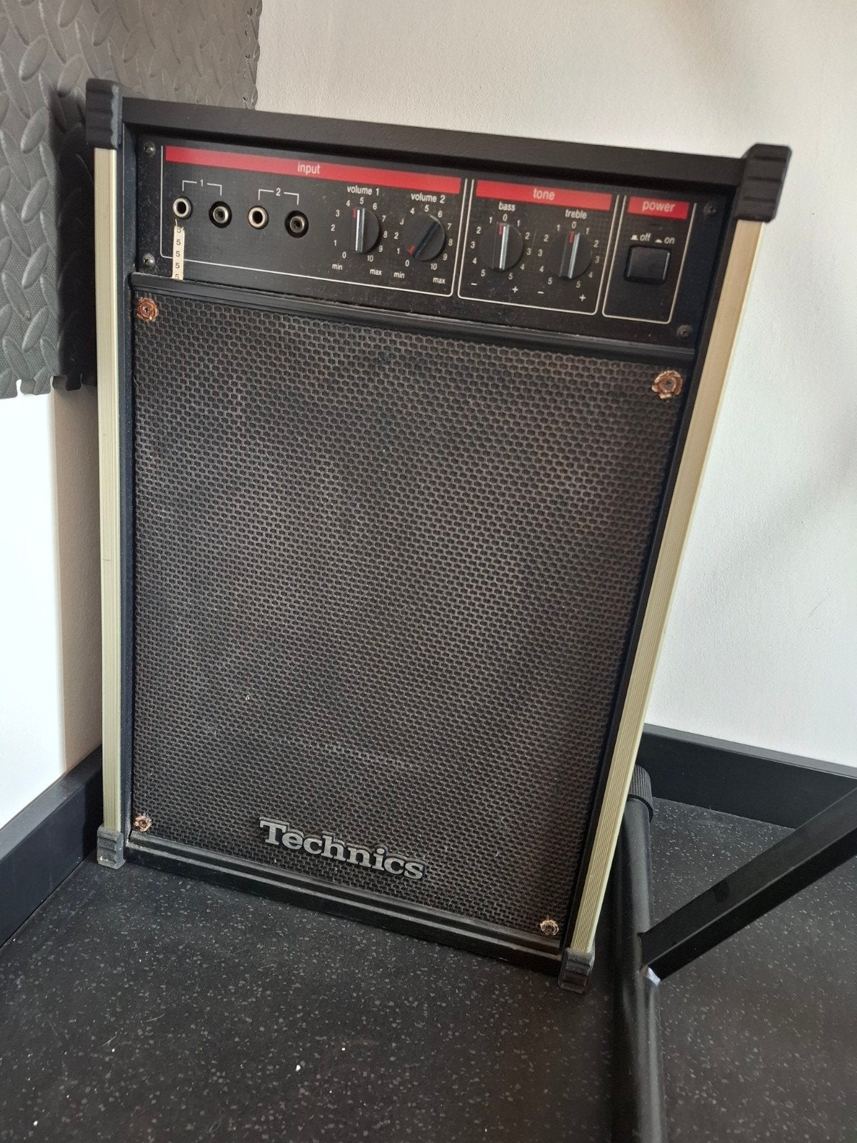 Technics versterker, Muziek en Instrumenten, Versterkers | Bas en Gitaar, Ophalen, Gebruikt, 100 watt of meer