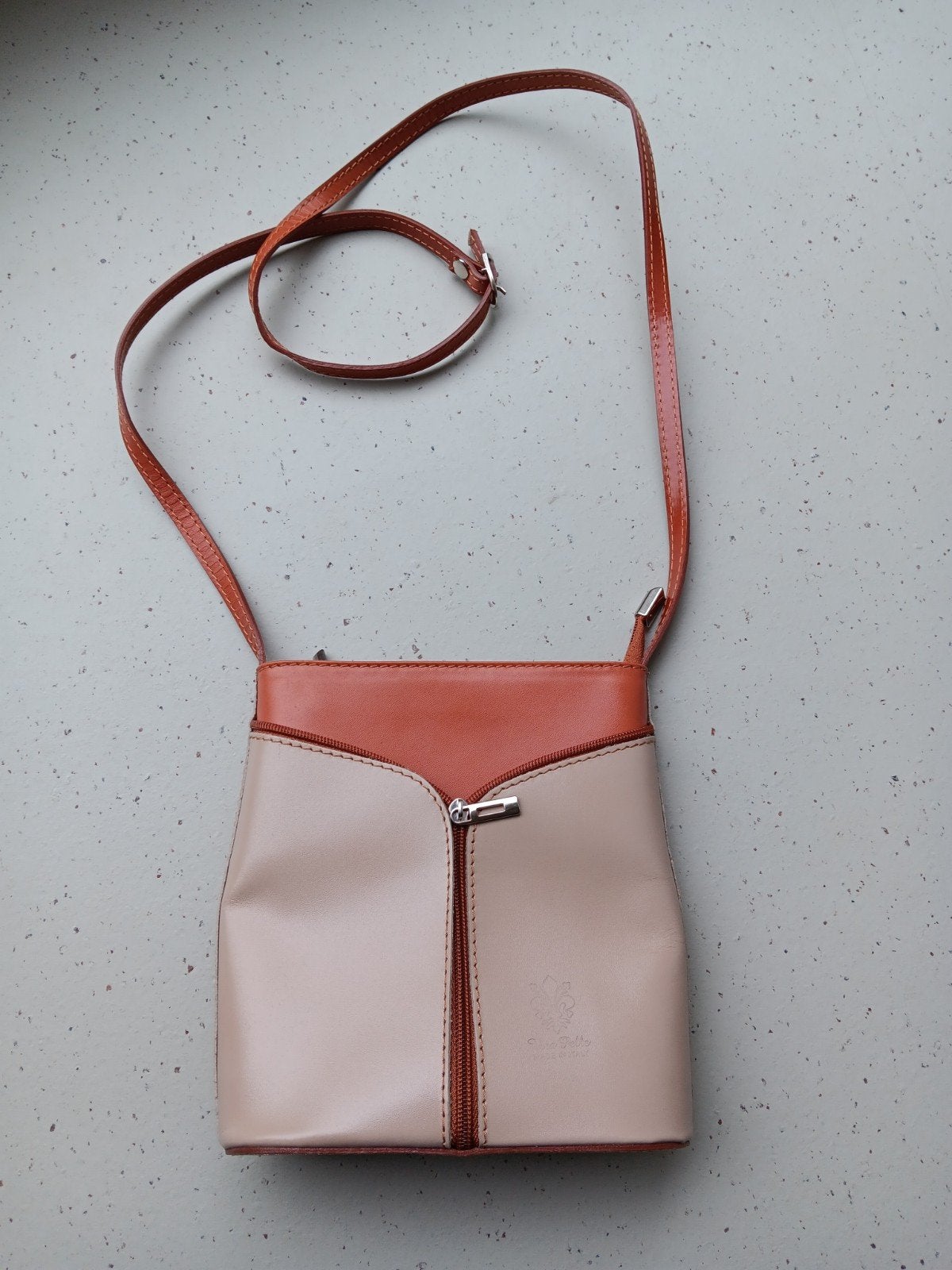 NEW Vera Pelle handtas, Ophalen of Verzenden, Nieuw, Bruin, Handtas