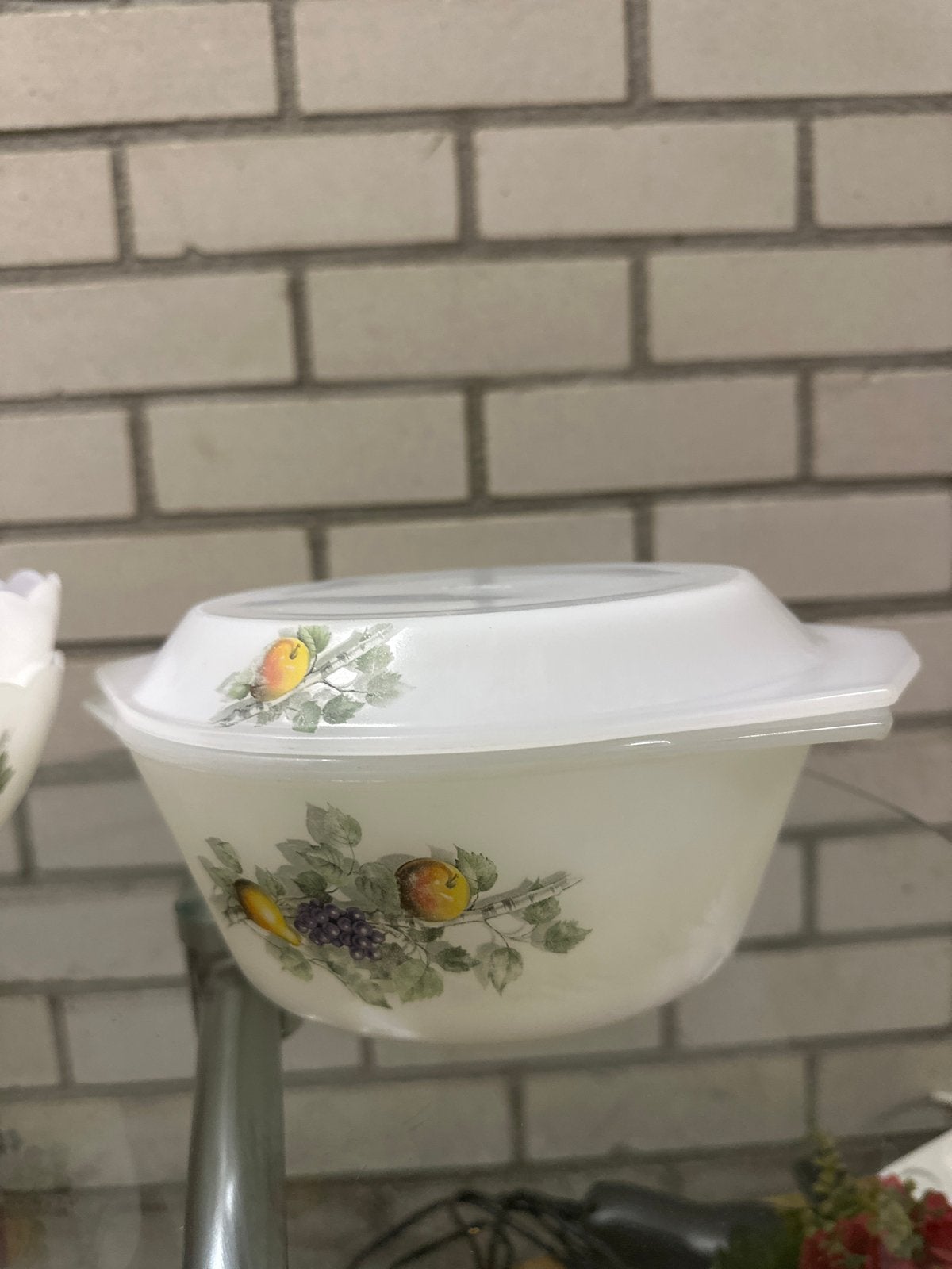 Vintage Arcopal France "Fruits de France" schaalset, Antiek en Kunst, Ophalen of Verzenden