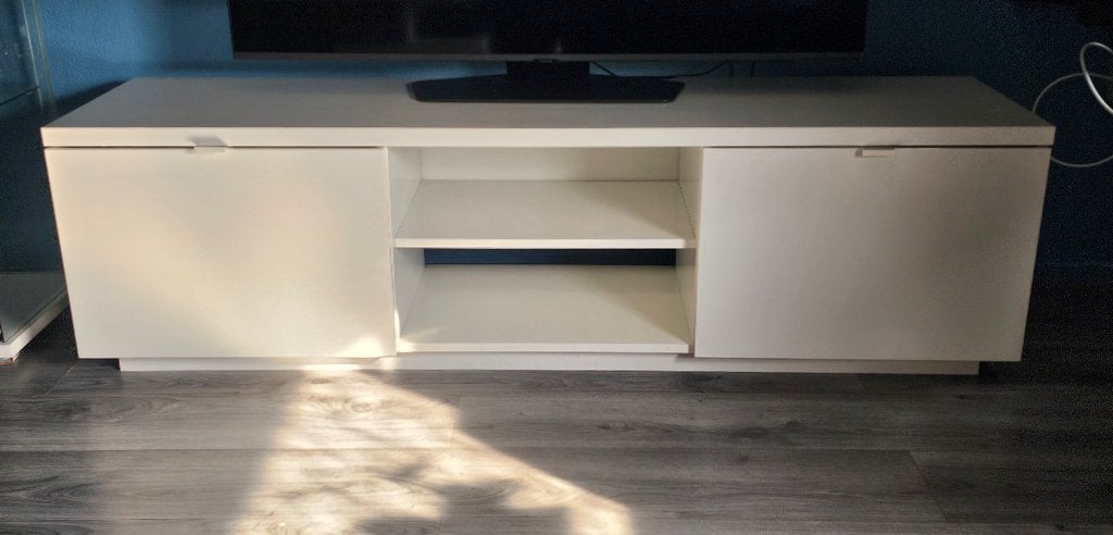 Ikea tv meubel hoogglans, Ophalen, 150 tot 200 cm, Zo goed als nieuw, Minder dan 100 cm