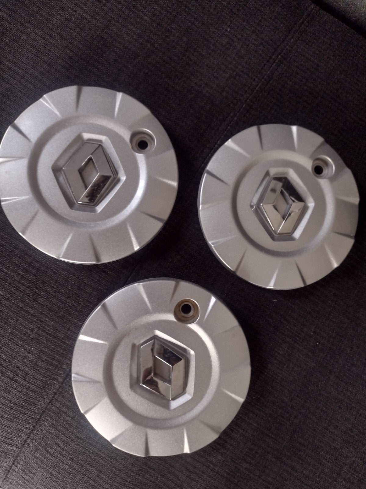 licht metalen velg naafdoppen Renault (3 stuks), Ophalen of Verzenden, Zo goed als nieuw
