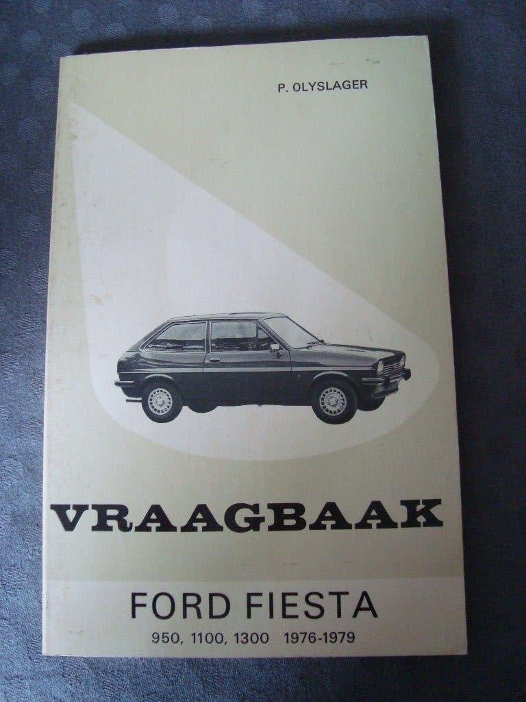 Vraagbaak ford fiesta 950.1100,1300/ 1976-1979, Auto diversen, Handleidingen en Instructieboekjes, Ophalen of Verzenden