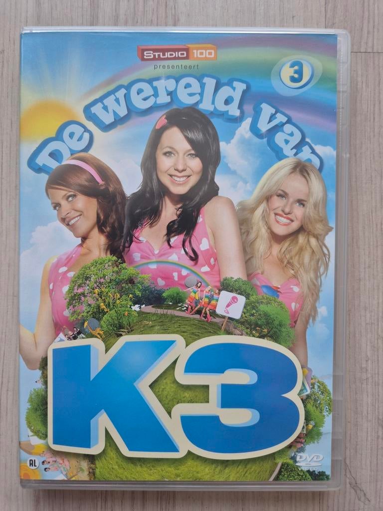 K3 De Wereld van K3 DVD – Studio 100, Ophalen, Alle leeftijden, Overige genres, Zo goed als nieuw