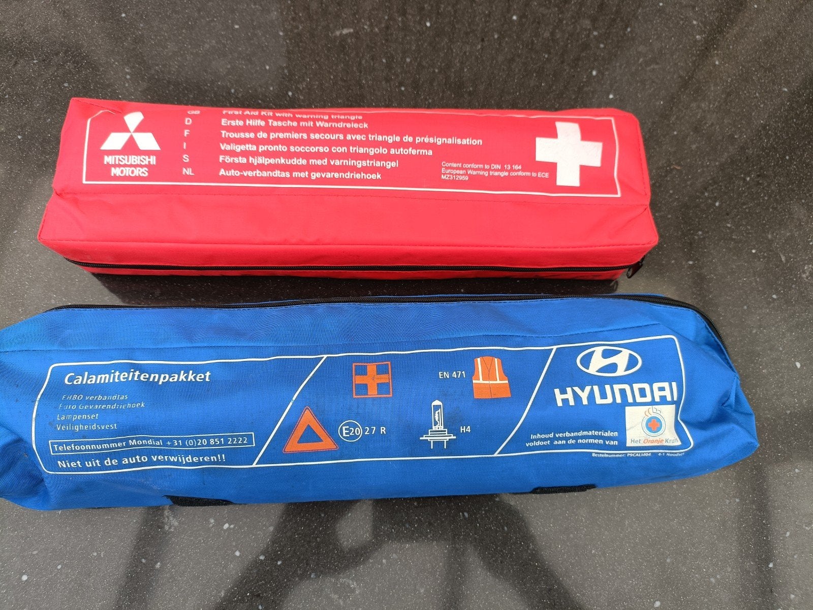EHBO-set en calamiteitenpakket voor auto, Ophalen of Verzenden, Nieuw