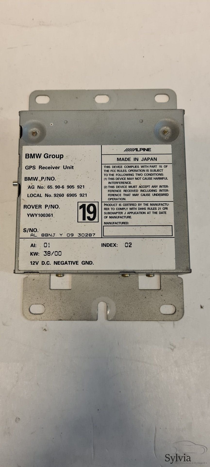 GPS ontvanger module BMW E46 E39 E38 E53 6905921, Auto-onderdelen, Elektronica en Kabels, Gebruikt, Ophalen of Verzenden
