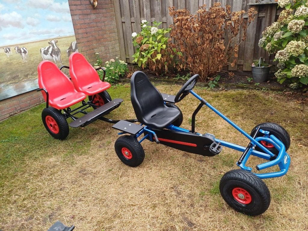 Berg skelter midi met duo kar/aanhanger, Kinderen en Baby's, Speelgoed | Buiten | Skelters, Ophalen of Verzenden, Gebruikt, Berg