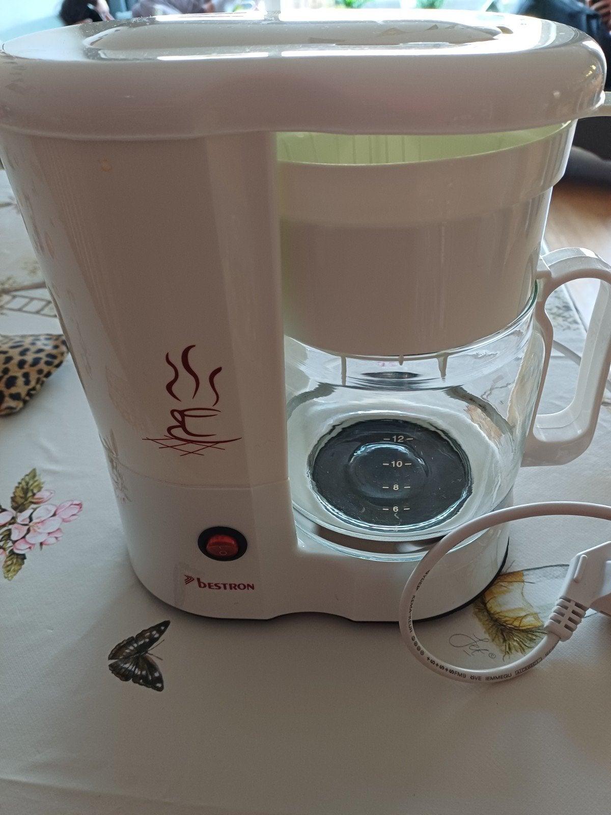 Bestron Koffiezetapparaat DCJ668, 10 kopjes of meer, Koffiemachine, Gemalen koffie, Ophalen of Verzenden