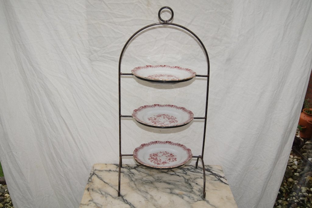 Etagere met 3 borden, Ophalen of Verzenden