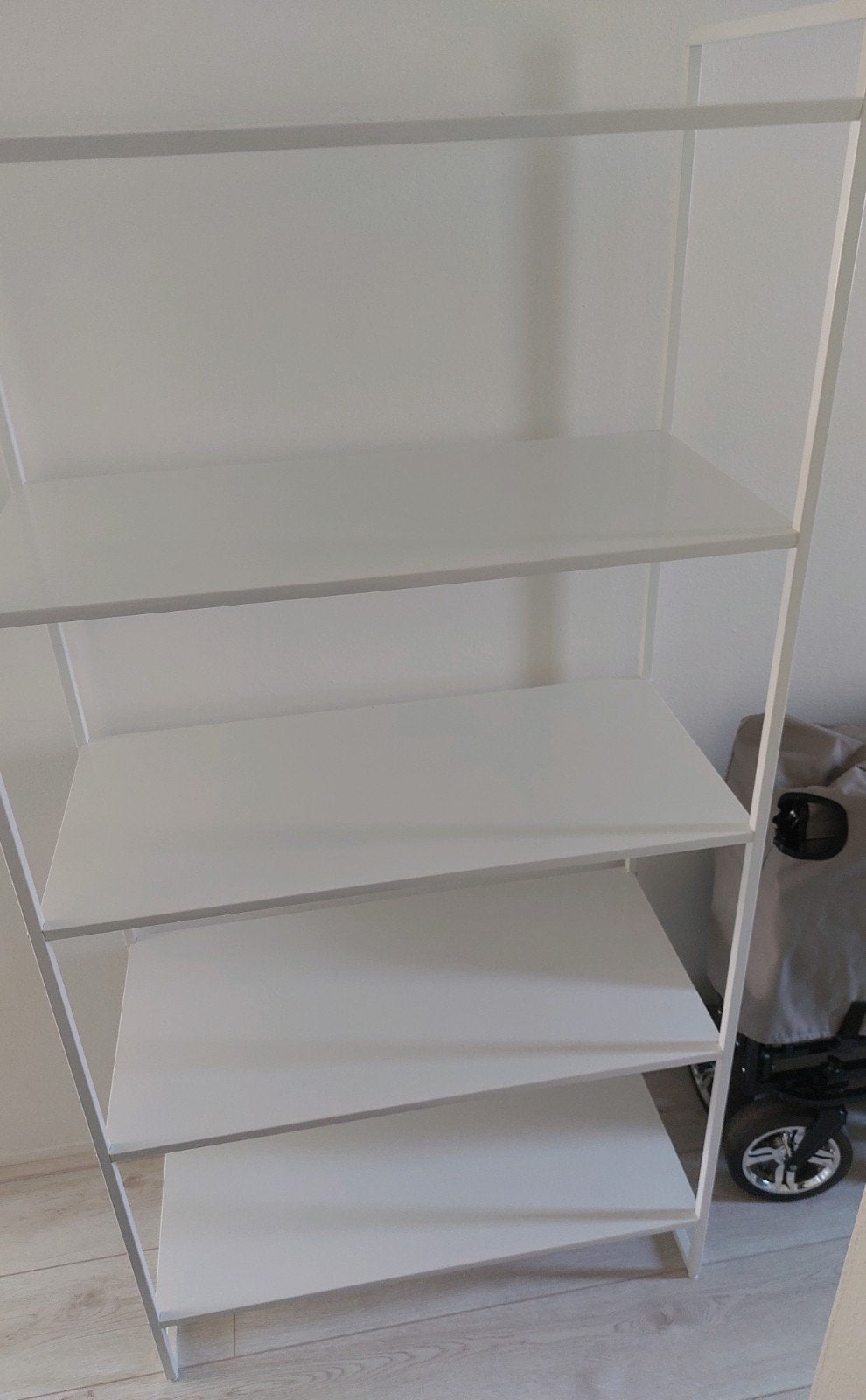 Witte stellingkast IKea, Ophalen, Zo goed als nieuw