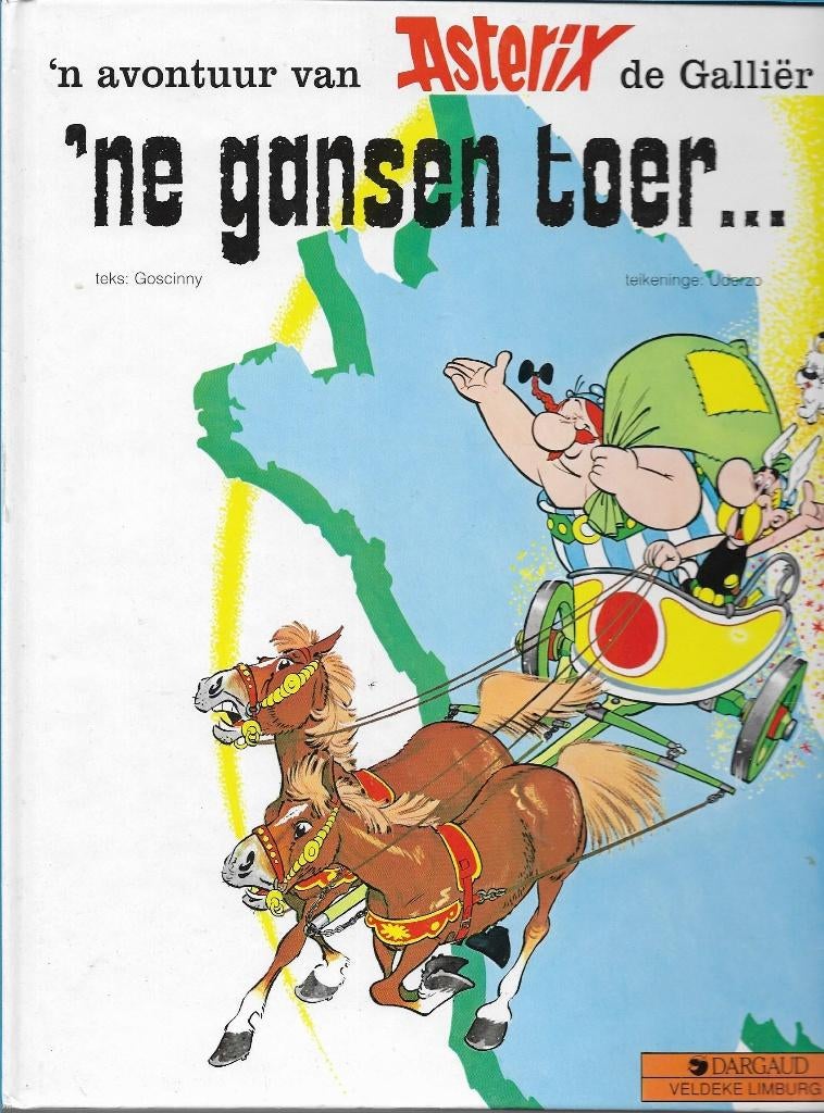 Asterix - `ne gansen toer..., Eén stripboek, Ophalen of Verzenden, Zo goed als nieuw
