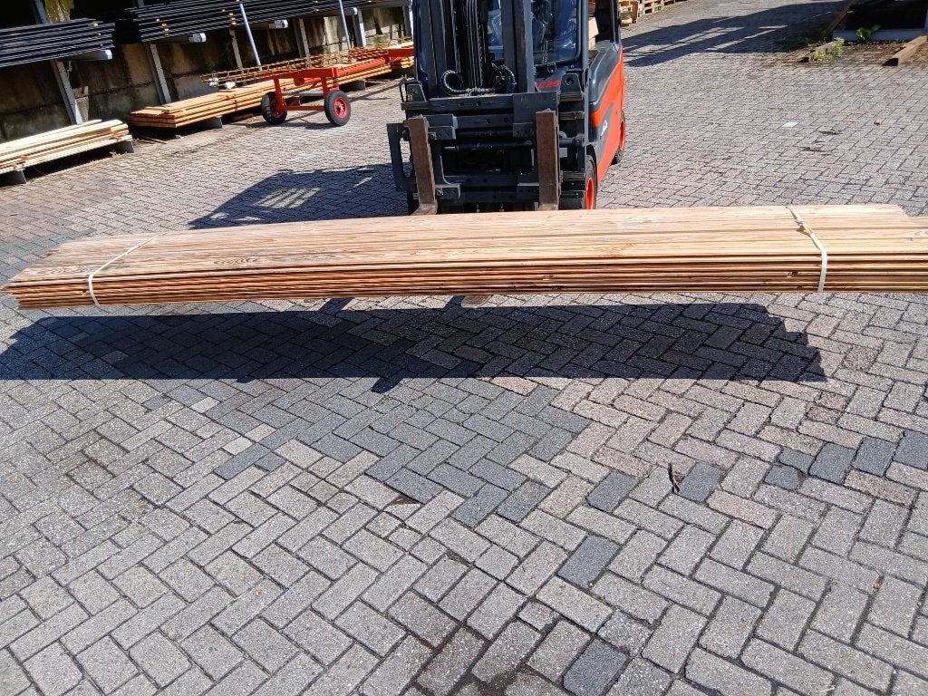 Douglas Channelsiding  1.8 x 14,2 cm 400cm B-Keus, Tuin en Terras, Ophalen, Zo goed als nieuw, 250 cm of meer, Planken