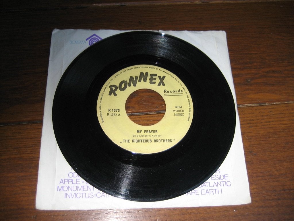 Sixties the righteous brothers, Cd's en Dvd's, Vinyl Singles, Ophalen of Verzenden, Gebruikt, 7 inch
