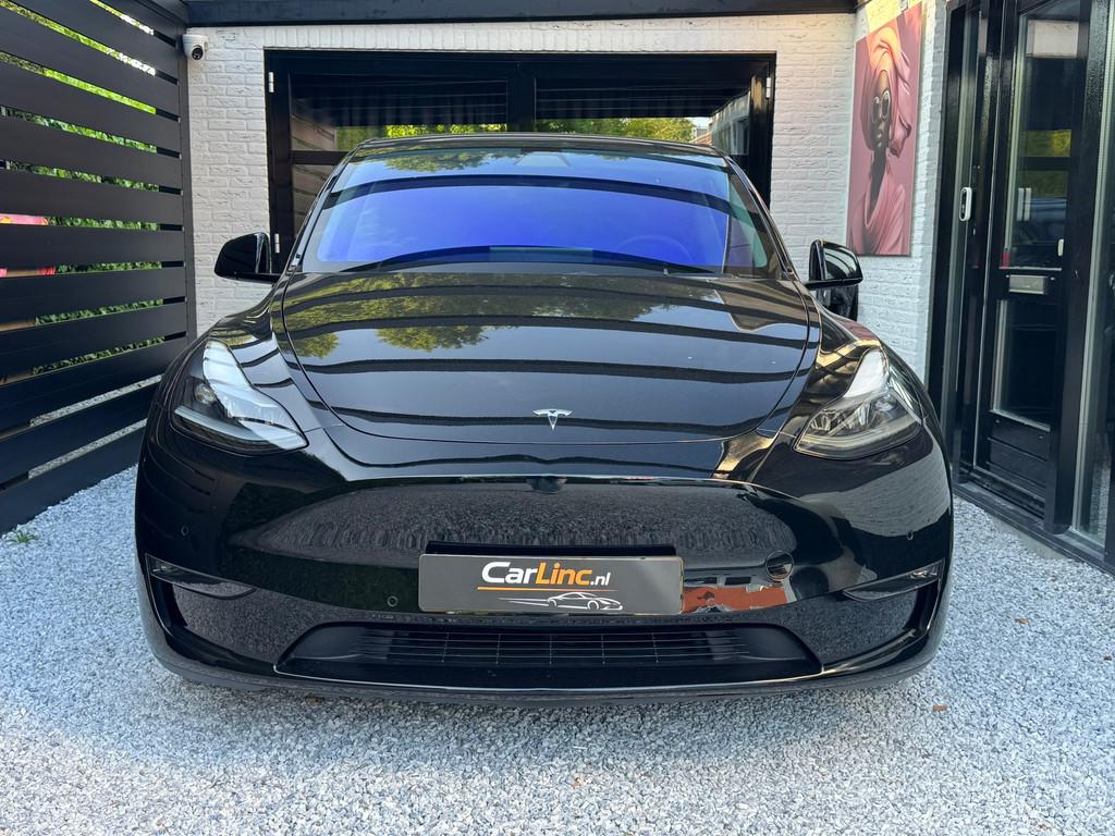 Tesla Model Y Performance AWD 75 kWh | 1E EIGENAAR | LAGE KM, Auto's, Automaat, Verwarming stoelen achter, Gebruikt, Zwart