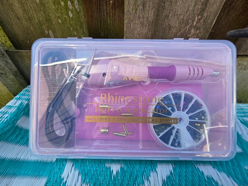 Avec Rhinestone Hotfix Applicator Set - Nieuw, Hobby en Vrije tijd, Kledingapplicaties en Hotfix, Ophalen of Verzenden