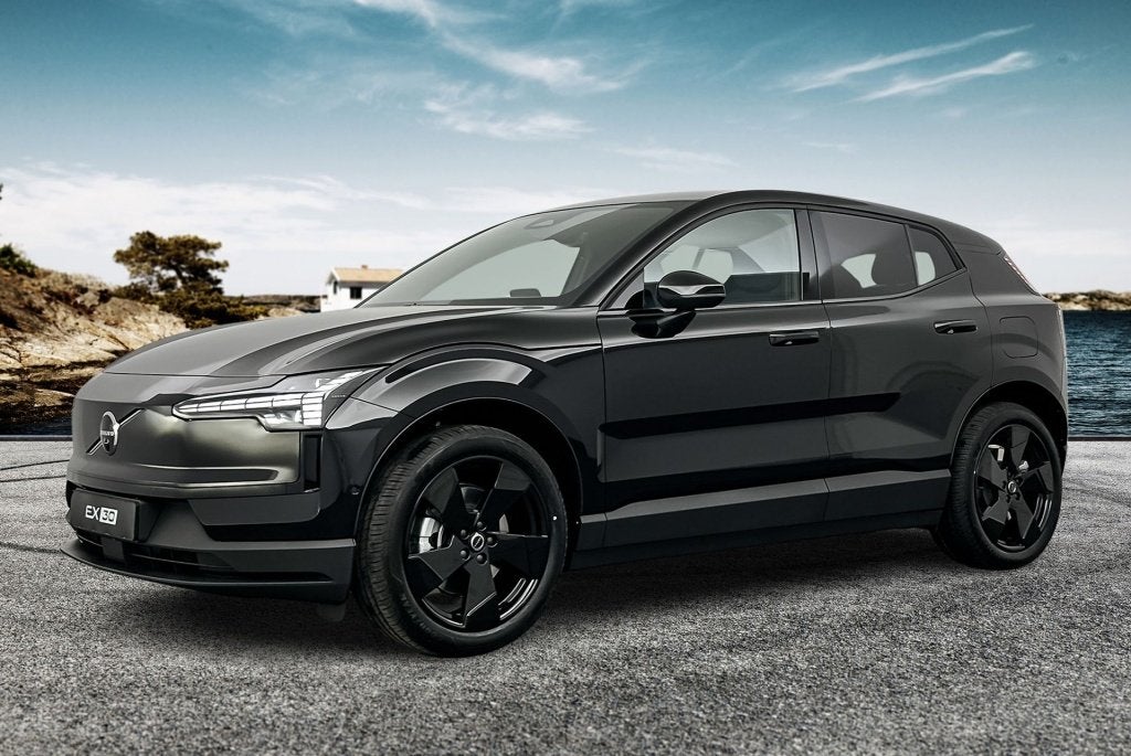Volvo EX30 P5 Extended Range Ultra Black Edition | 272 PK |, Auto's, Gebruikt, EX30, Zwart, 1600 kg