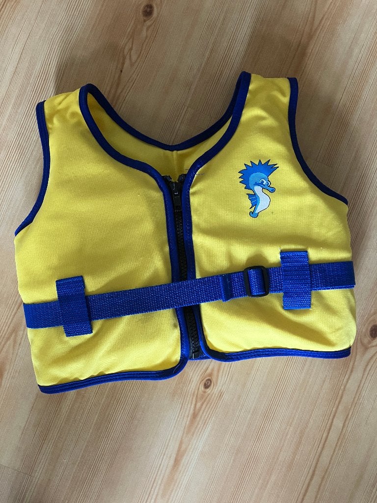 Zwemvest voor kinderen 5-7 jaar geel zo goed als nieuw, Watersport en Boten, Ophalen, Zo goed als nieuw, Kind, Reddingsvest of Zwemvest