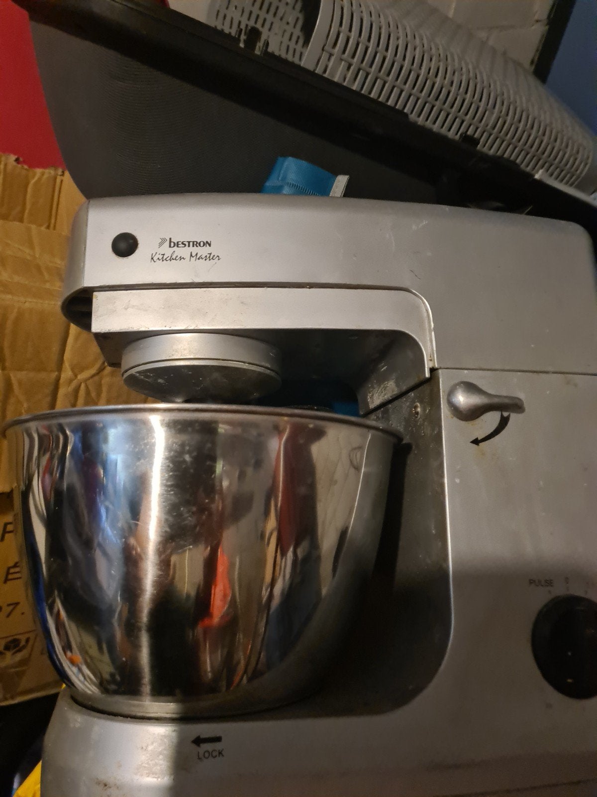 Bestron Kitchen Master Keukenmachine met RVS kom, 2 tot 3 liter, Ophalen of Verzenden, Gebruikt, 3 snelheden of meer