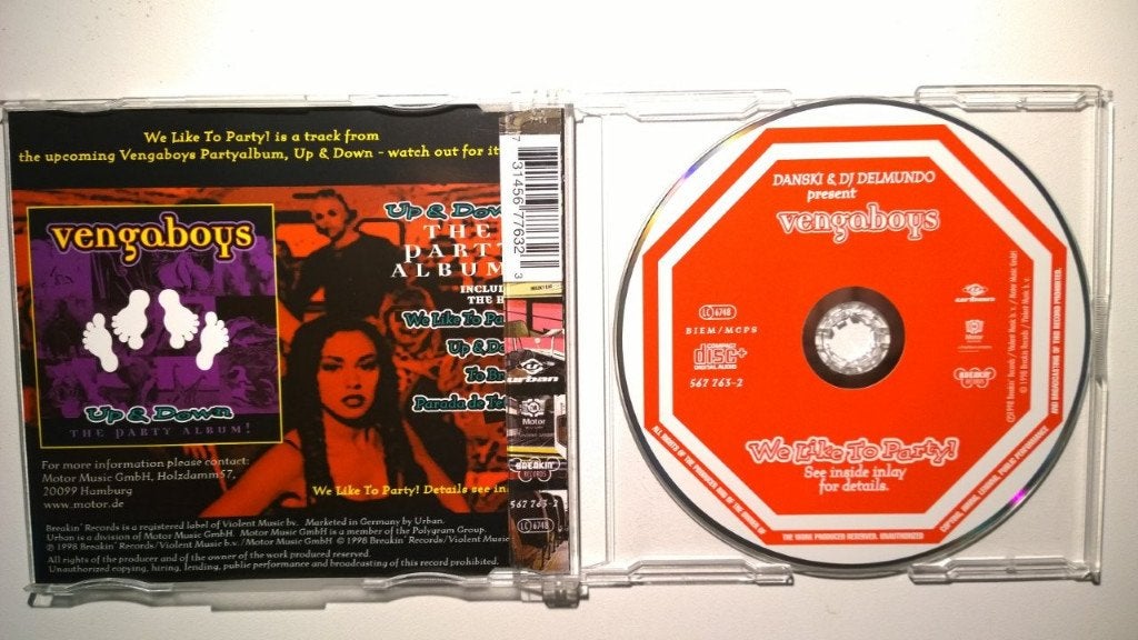 Vengaboys - We Like To Party!, Ophalen of Verzenden, Zo goed als nieuw, Pop