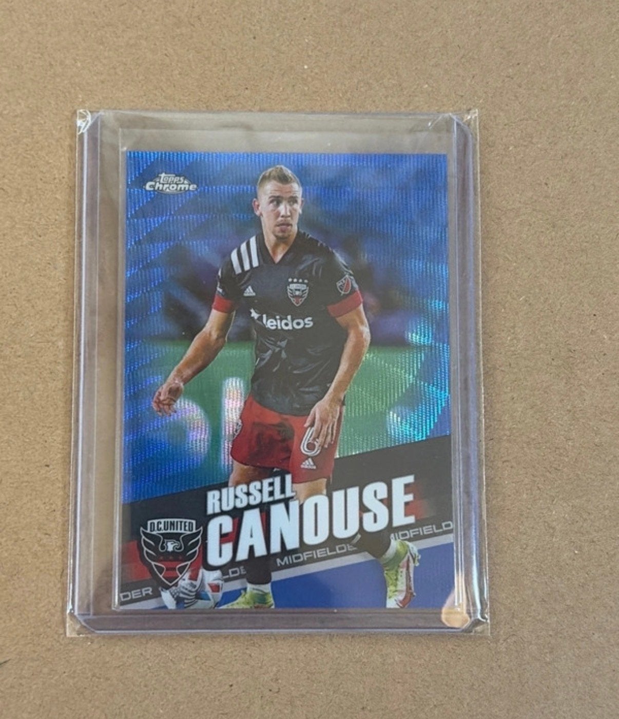 Russell Canouse /199, Ophalen of Verzenden, Zo goed als nieuw, Losse kaart, Foil