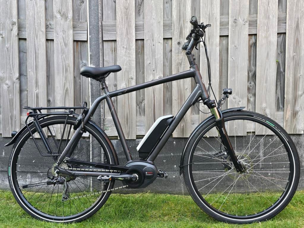 Kalkhoff 61cm Bosch Performance Line E-Bike Elektrischefiets, Zo goed als nieuw, 59 cm of meer, 50 km per accu of meer, Ophalen