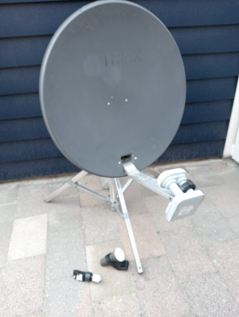 camping satelietset, Ophalen, Gebruikt, (Schotel)antenne, Overige merken