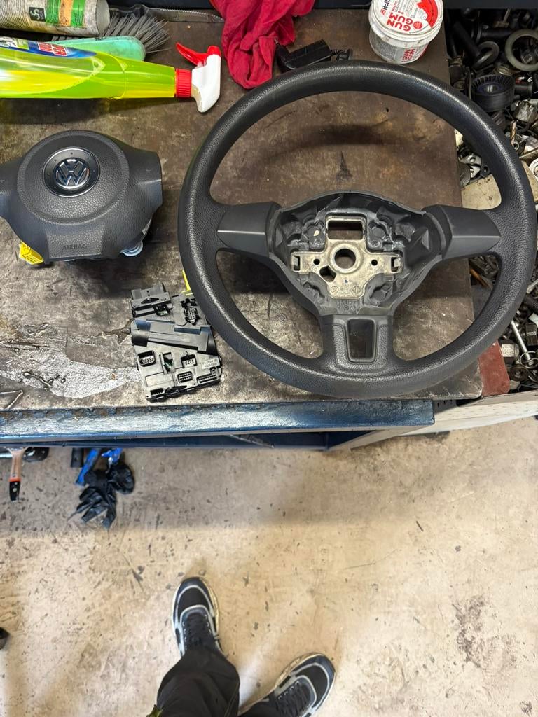 Golf 6 stuurwiel, Ophalen of Verzenden, Gebruikt, Volkswagen