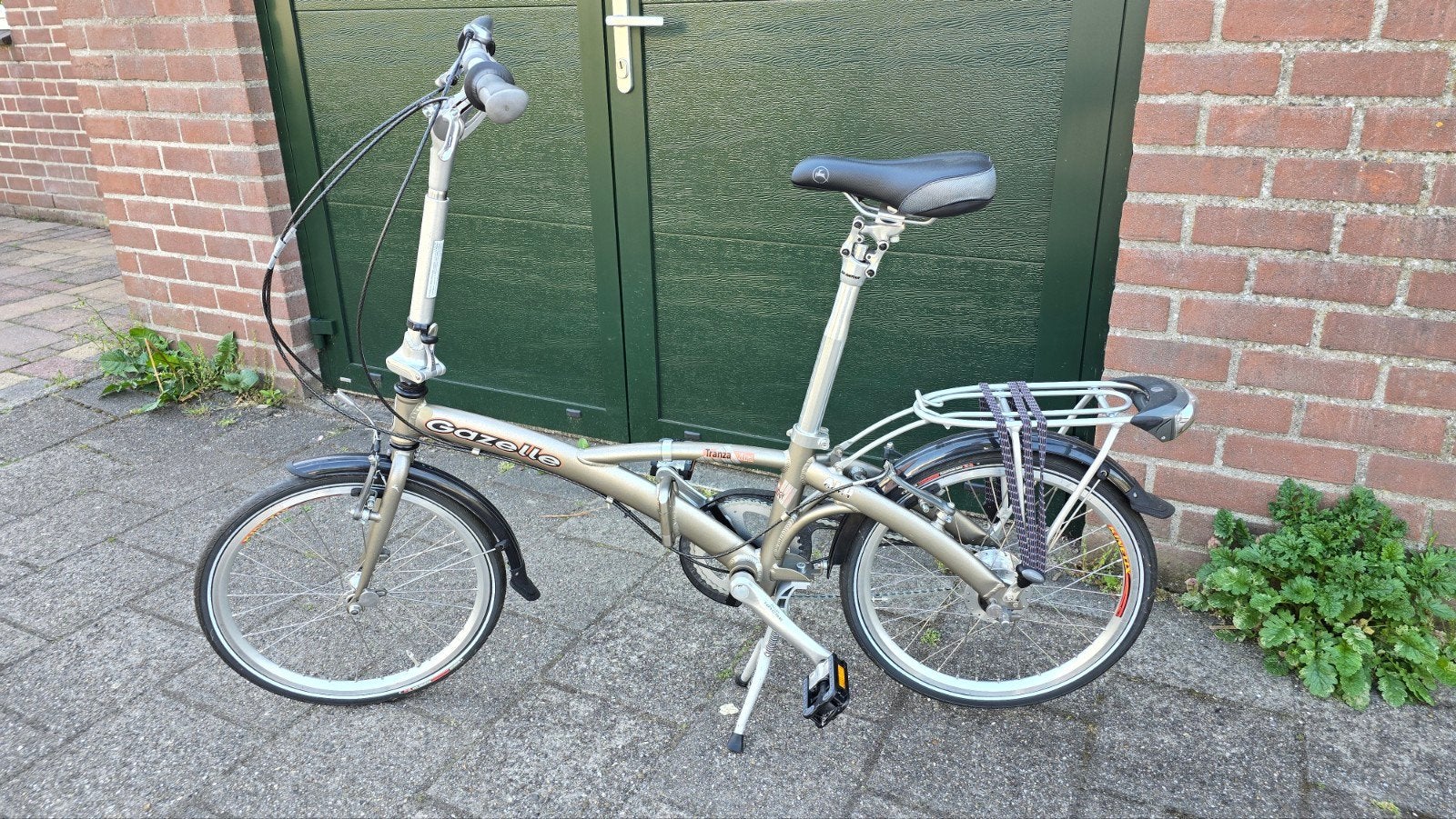 Gazelle Tranza Xtra Vouwfiets - Compact en Handig, Ophalen
