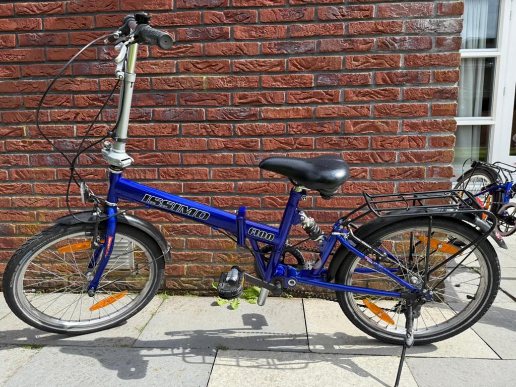 Issimo F100 vouwfietsen - Recent onderhoud gehad!, 20 inch of meer, Gebruikt, Totaal opvouwbaar, Ophalen
