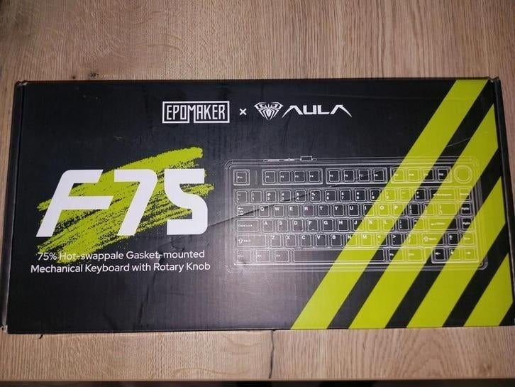 Epomaker x Aula F75 Mechanisch Toetsenbord, Epomaker, Nieuw, Ophalen of Verzenden, Draadloos