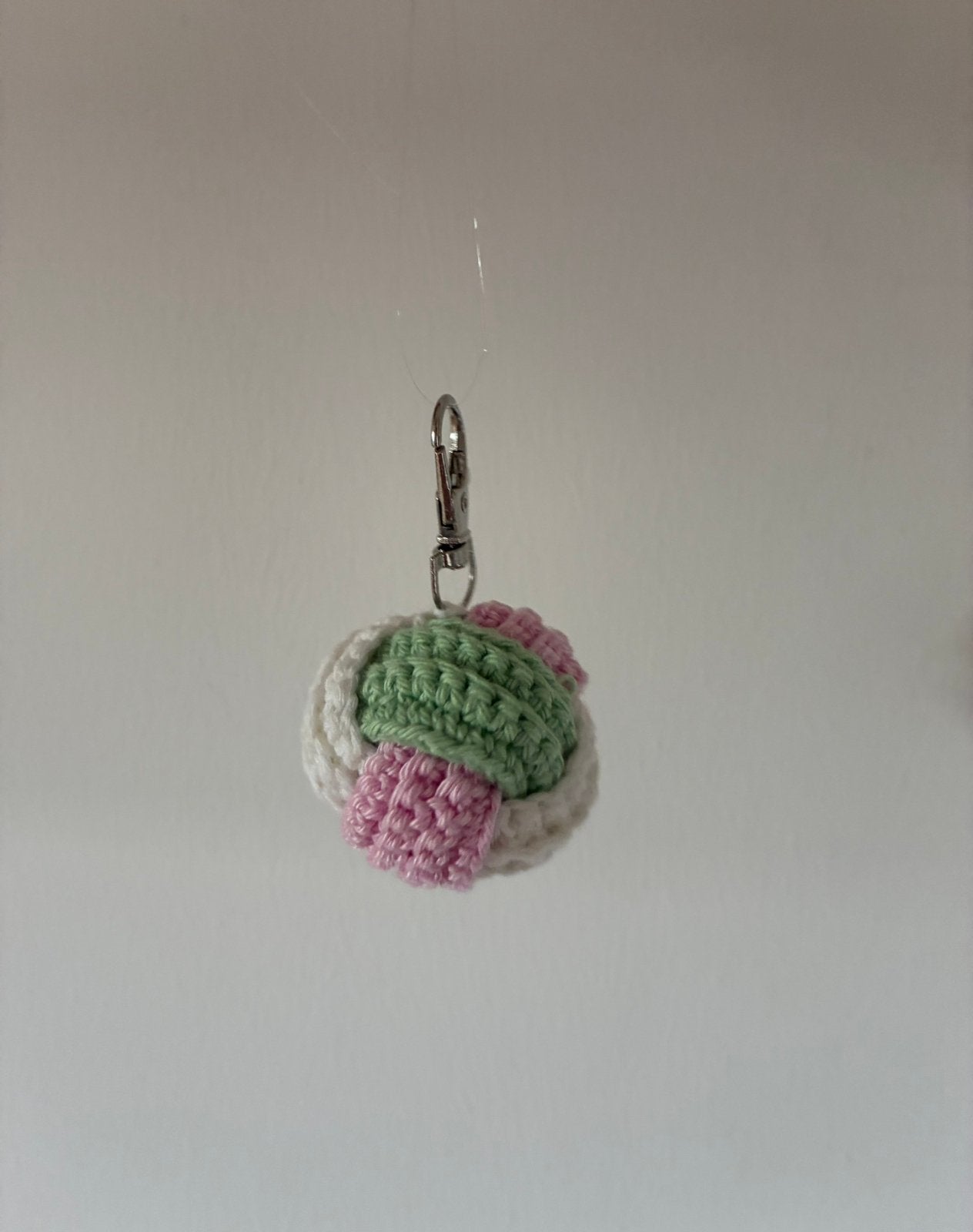 Gehaakte sleutelhanger - balletje, Ophalen of Verzenden, Nieuw, Knuffel of Figuurtje