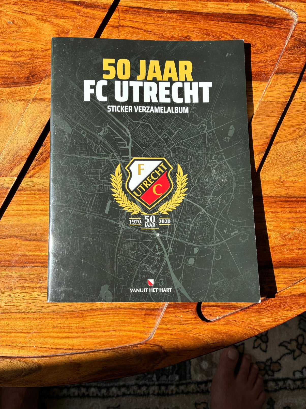 Gezocht: 50jaar FC Utrecht sticker album plaatje 97 vd Jumbo, Ophalen of Verzenden, Zo goed als nieuw, Sticker