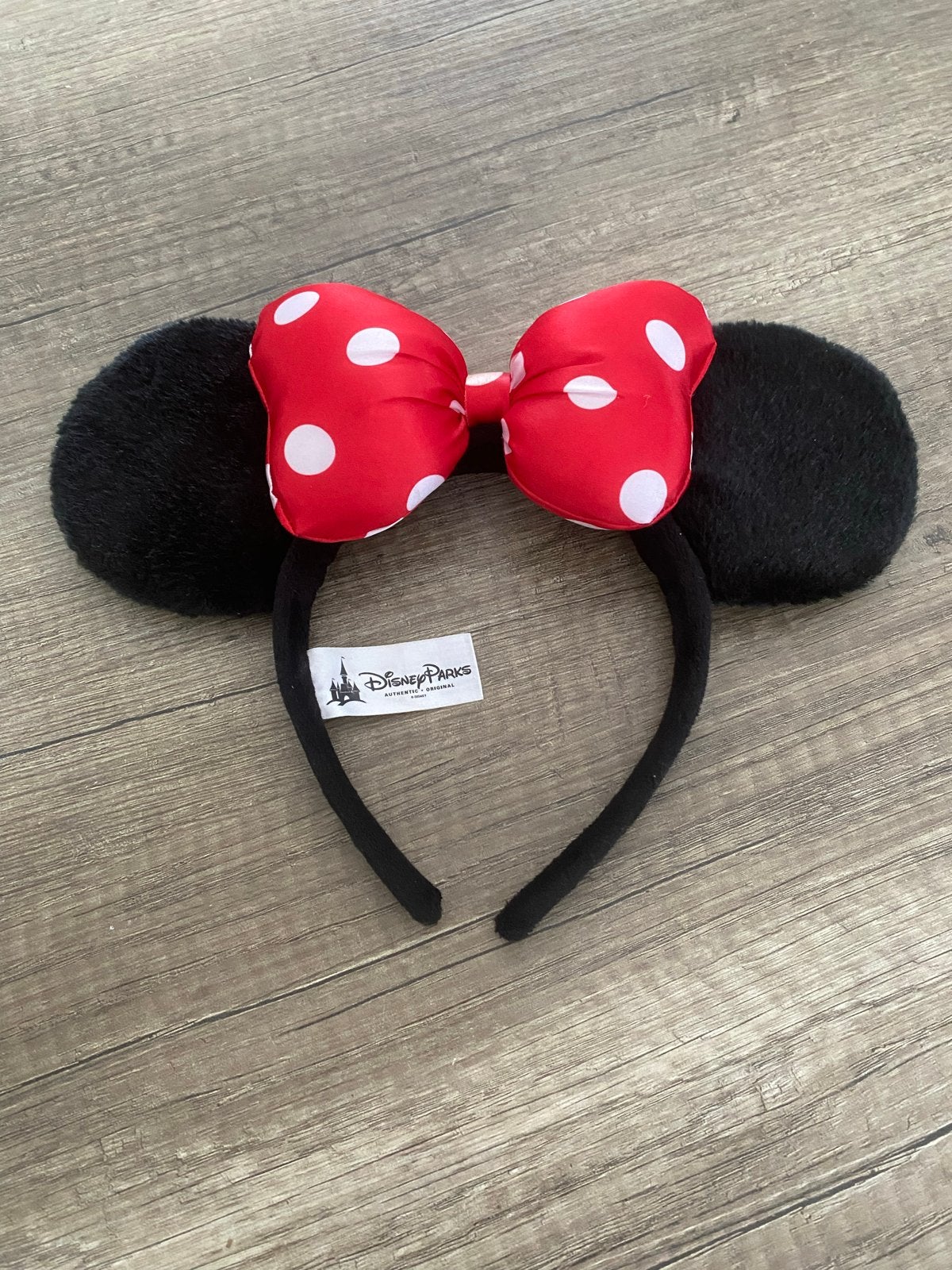 Minnie Mouse oren haarband Disney Parks, Ophalen of Verzenden, Mickey Mouse, Zo goed als nieuw, Kleding of Textiel